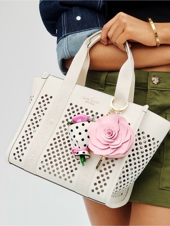 kate spade Handbags - Kip Perforated Leather Small Tote | Kate Spade New York